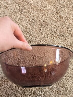 PYREX Cranberry Amethyst Purple KITCHEN mixing bowl 4 QUART